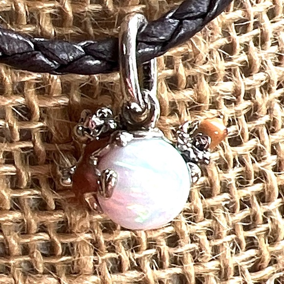 Authentic Pandora Disney Chip & Dale Bauble Dangle Charm Sterling and Enamel - Picture 6 of 8